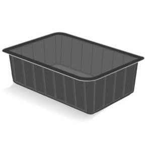 Afsluitbaar bakje 137x96x49 mm 37.5 cl Alphaform (100 eenheden)