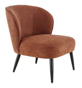 Fauteuil terracotta 78x70x72 cm Clothilde Flexmob
