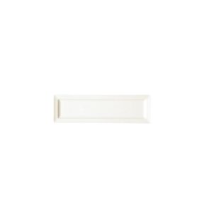 Assiette plate rectangulaire ivoire porcelaine vitrifiée 23x6,9 cm Classic Gourmet Rak