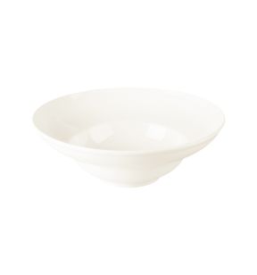 Assiette extra creuse rond ivoire porcelaine vitrifiée Classic Gourmet Rak