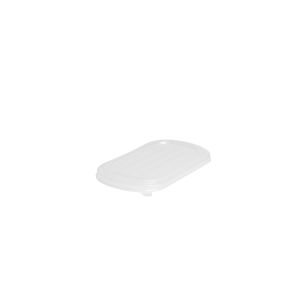 Couvercle pour barquette transparent 21,6x13,6 cm (50 pièces)