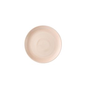 Assiette coupe plate rond Canvas Coral porcelaine vitrifiée Ø 28,8 cm Stonecast Churchill