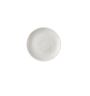 Vlakke snijplaat rond Canvas grey verglaasd Ø 26 Stonecast Churchill