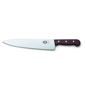 Slagersmes 28 inox palissander effen Rosewood Victorinox