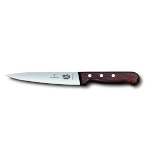 Mes insnijden 12 inox palissander effen Victorinox