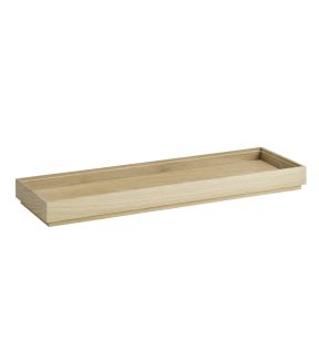 Caisse GN 2/4 chêne 53x16,2x4,5 cm Valo Aps