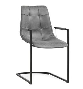 Fauteuil d'intérieur gris anthracite 91x51x62 cm Condor Flexmob