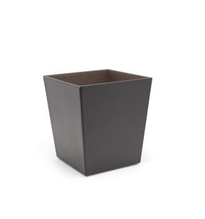 Corbeille marron 13,3 L 25,5x25,5x28 cm London Foh