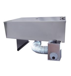 Fumoir inox 60x40x29,9 cm De Buyer