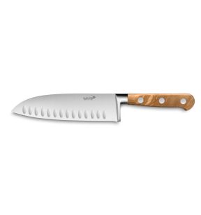 Couteau santoku 18 cm inox olivier unie Sabatier Deg Deglon