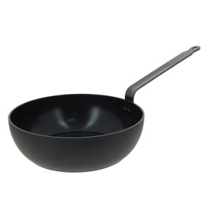 Sauteuse bombée aluminium Revêtement anti-adhésif Ø 28 cm 7,8 cm Ceranoa De Buyer