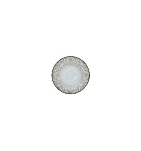 Sous tasse à café rond Weave porcelaine Ø 12,3 cm Digi Rak