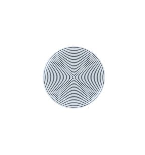 Assiette coupe plate rond Hypnotic porcelaine Ø 24,2 cm Hypnotic Rak