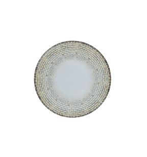 Assiette coupe plate rond Weave porcelaine Ø 29,2 cm Digi Rak