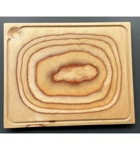 Planche rectangulaire bouleau bouleau 36 cm De La Roca