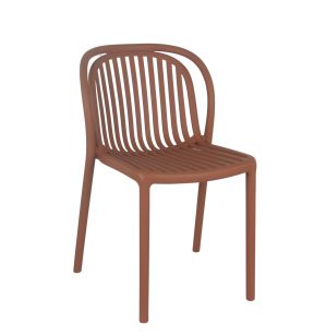 Chaise de terrasse terra 78x51x57 cm Dubai Flexmob