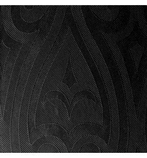 Serviette noir non tissé 48x48 cm Elegance Lily Duni (40 pièces)