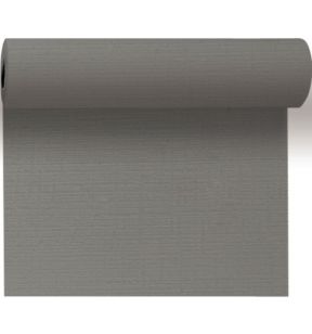 Rouleau tête à tête gris non tissé 0,4x24 m Evolin Duni