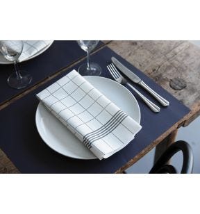 Set de table noir papier 45x35 cm Duni (250 pièces)