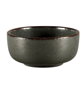 Ramequin rond noir porcelaine Ø 10 cm Rakstone Ease Rak