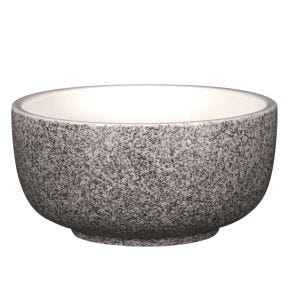 Bol rond gris porcelaine Ø 12 cm Rakstone Ease Rak