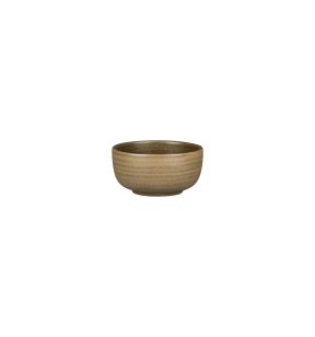 Bol rond Dark Brown porcelaine Ø 12 cm Selva Rak