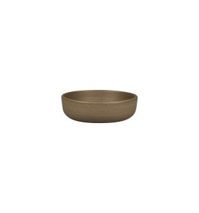 Bol rond Dark Brown porcelaine Ø 16 cm Selva Rak