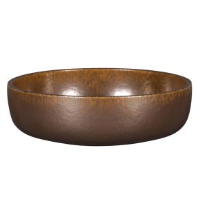 Kom rond brons porselein Ø 20 Rakstone Ease Rak