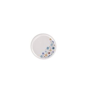 Plat bord met rand wit porselein Ø 16.2 Rakstone Ease Décor Summer Rak