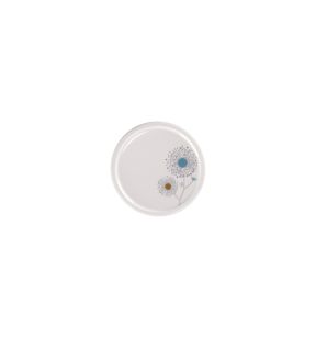 Assiette coupe plate blanc porcelaine Ø 16,2 cm Rakstone Ease Décor Spring Rak