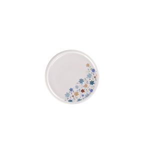 Plat bord met rand wit porselein Ø 20.4 Rakstone Ease Décor Summer Rak