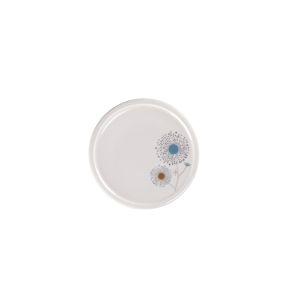 Assiette coupe plate blanc porcelaine Ø 20,4 cm Rakstone Ease Décor Spring Rak