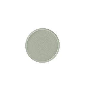Assiette coupe plate rond Aqua Green porcelaine Ø 23,8 cm Selva Rak