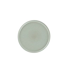 Assiette coupe plate rond Aqua Green porcelaine Ø 27,5 cm Selva Rak