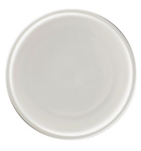 Plat bord met rand rond wit porselein Ø 31.7 Rakstone Ease Rak