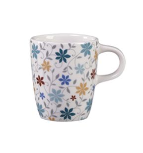 Tasse à café blanc porcelaine 20 cl Ø 7 cm Rakstone Ease Décor Summer Rak