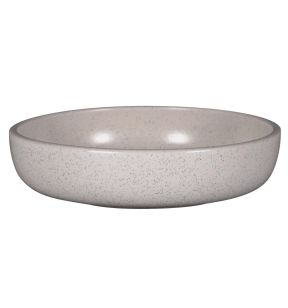 Diep randloos bord rond grijs porselein Ø 19.8 Rakstone Ease Rak