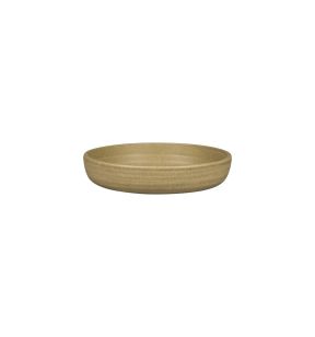 Assiette coupe creuse rond beige porcelaine Ø 19,8 cm Selva Rak
