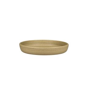 Assiette coupe creuse rond beige porcelaine Ø 23,7 cm Selva Rak