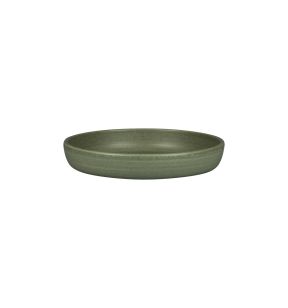 Assiette coupe creuse rond Dark Green porcelaine Ø 23,7 cm Selva Rak