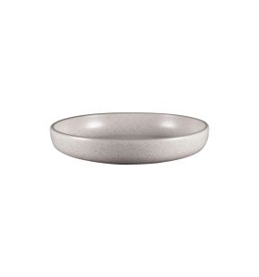 Diep bord rond grijs porselein Ø 25.8 Rakstone Ease Rak