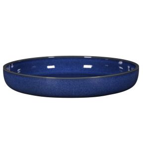 Assiette coupe creuse rond bleu porcelaine Ø 27,8 cm Rakstone Ease Rak