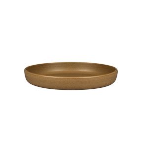 Assiette coupe creuse rond Autumn Brown porcelaine Ø 27,8 cm Selva Rak