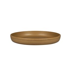 Assiette coupe creuse rond Autumn Brown porcelaine Ø 29,7 cm Selva Rak