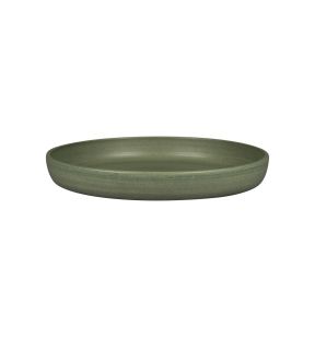 Assiette coupe creuse rond Dark Green porcelaine Ø 29,7 cm Selva Rak