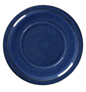 Plat bord rond blauw porselein Ø 23.7 Rakstone Ease Rak