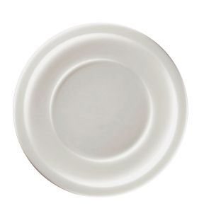 Plat bord rond wit porselein Ø 23.7 Rakstone Ease Rak