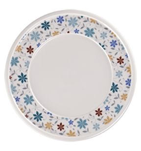 Plat bord wit porselein Ø 31.8 Rakstone Ease Décor Summer Rak
