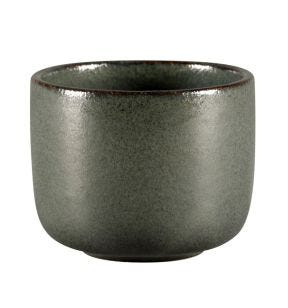 Kom rond zwart porselein Ø 10 Rakstone Ease Rak