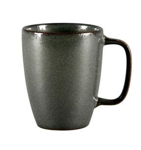 Mug noir porcelaine 30 cl Ø 8 cm Rakstone Ease Rak